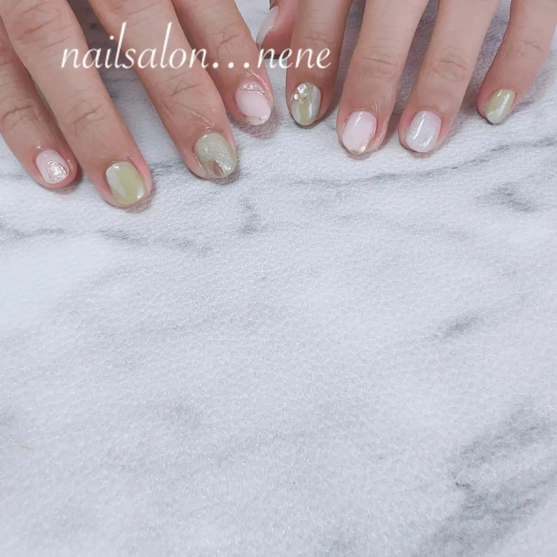ネイル ニュアンスネイル nailsalon ...neneのネイルデザイン