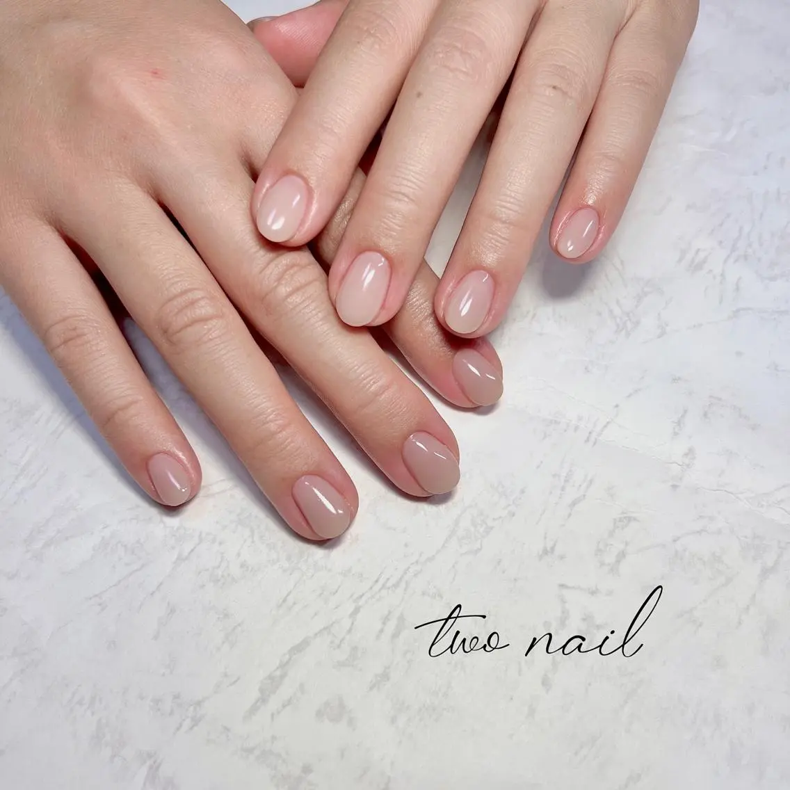 ネイル アートネイル フットネイル ハート ニュアンスネイル ホワイト ハンドネイル two nailのネイルデザイン