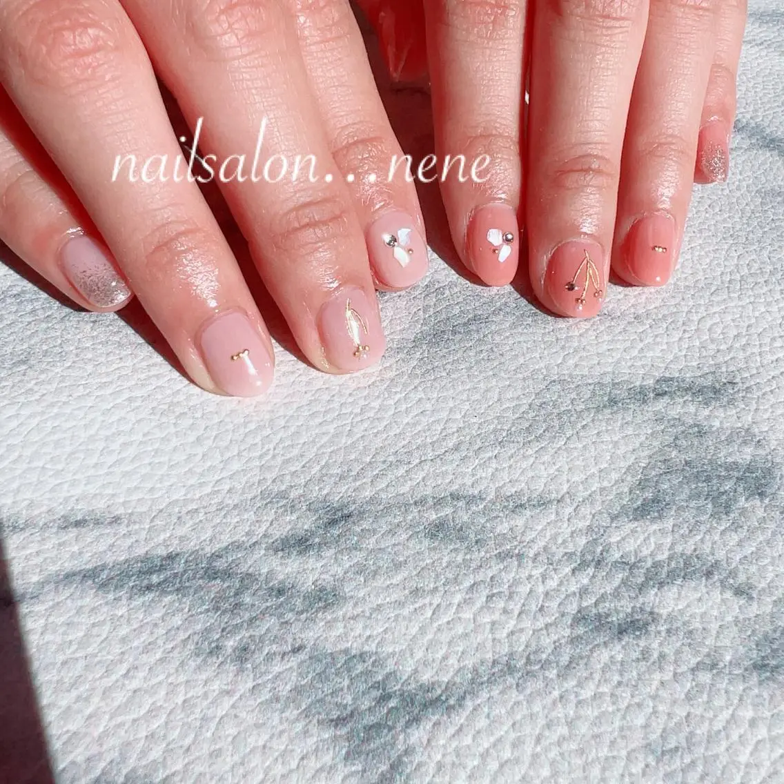 ネイル シンプルネイル nailsalon ...neneのネイルデザイン