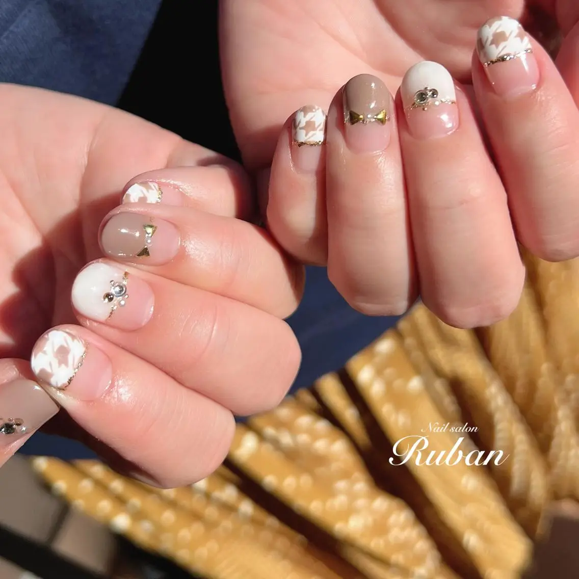 ネイル 冬ネイル Nail salon Rubanのネイルデザイン