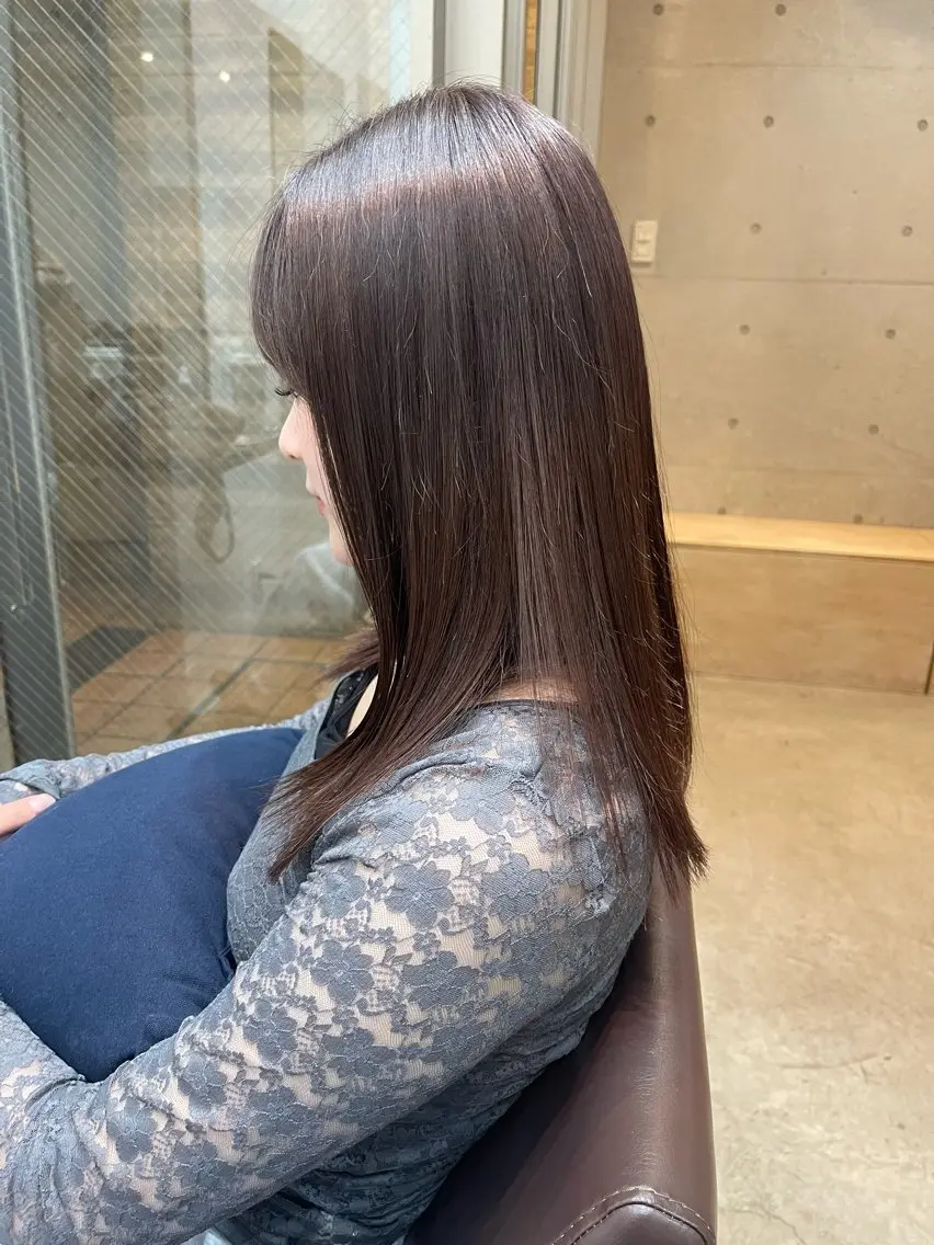 カラー ブラウンカラー カット ヘアカラー 🎀持ちのいいパーマ 🎀mikihoのヘアスタイル