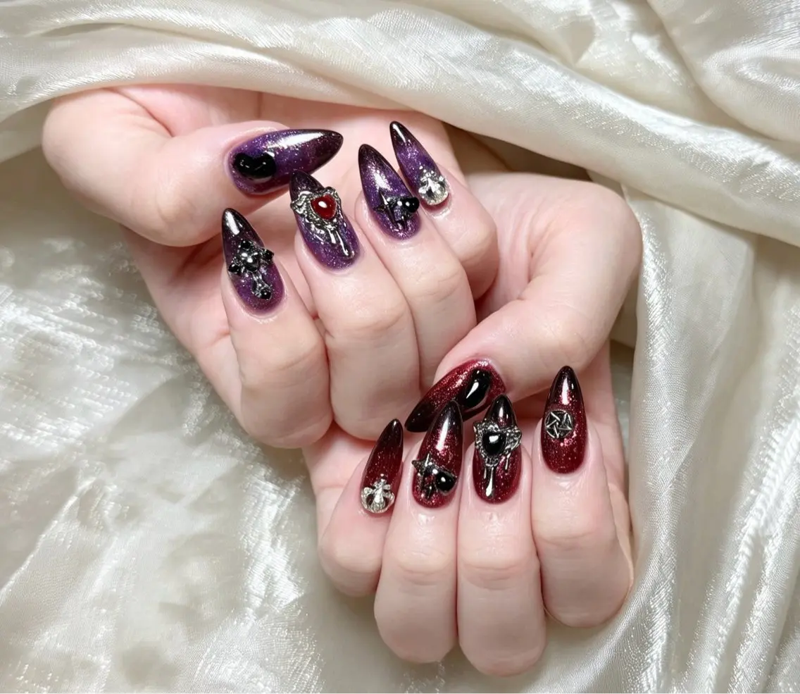 ネイル チークネイル 長さ出し フレンチネイル ジェルネイル 韓国ネイル ハンドネイル Lucky Nail Salon❶のネイルデザイン
