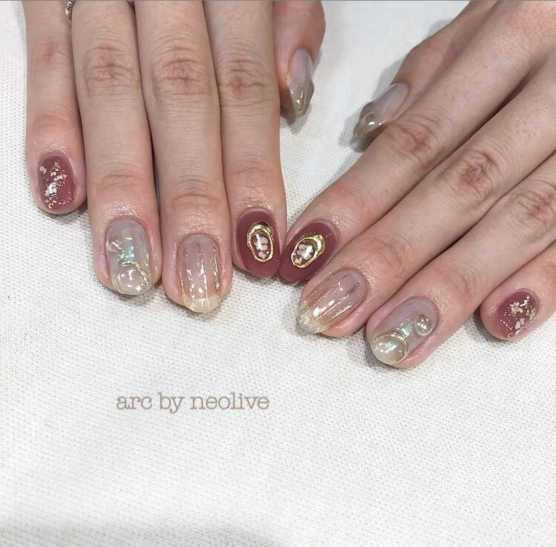 ネイル ニュアンスネイル rina eye&nailのマツエク・マツパデザイン