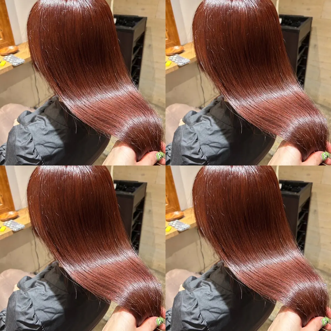 ロング カラー レイヤーカット/ 縮毛矯正🇰🇷早坂のヘアスタイル