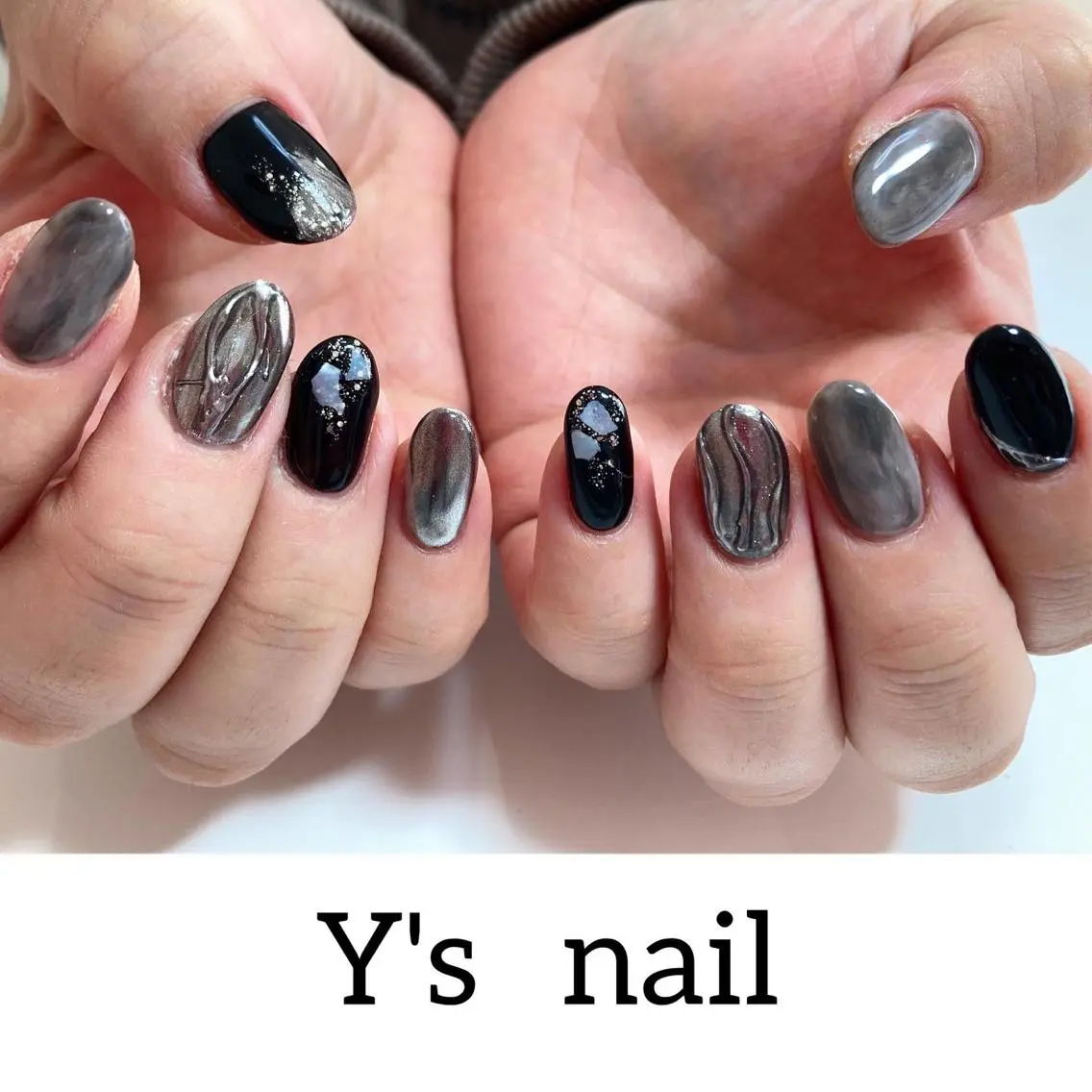 ネイル ニュアンスネイル 手書きが得意🖌️ Y’s  nailのネイルデザイン