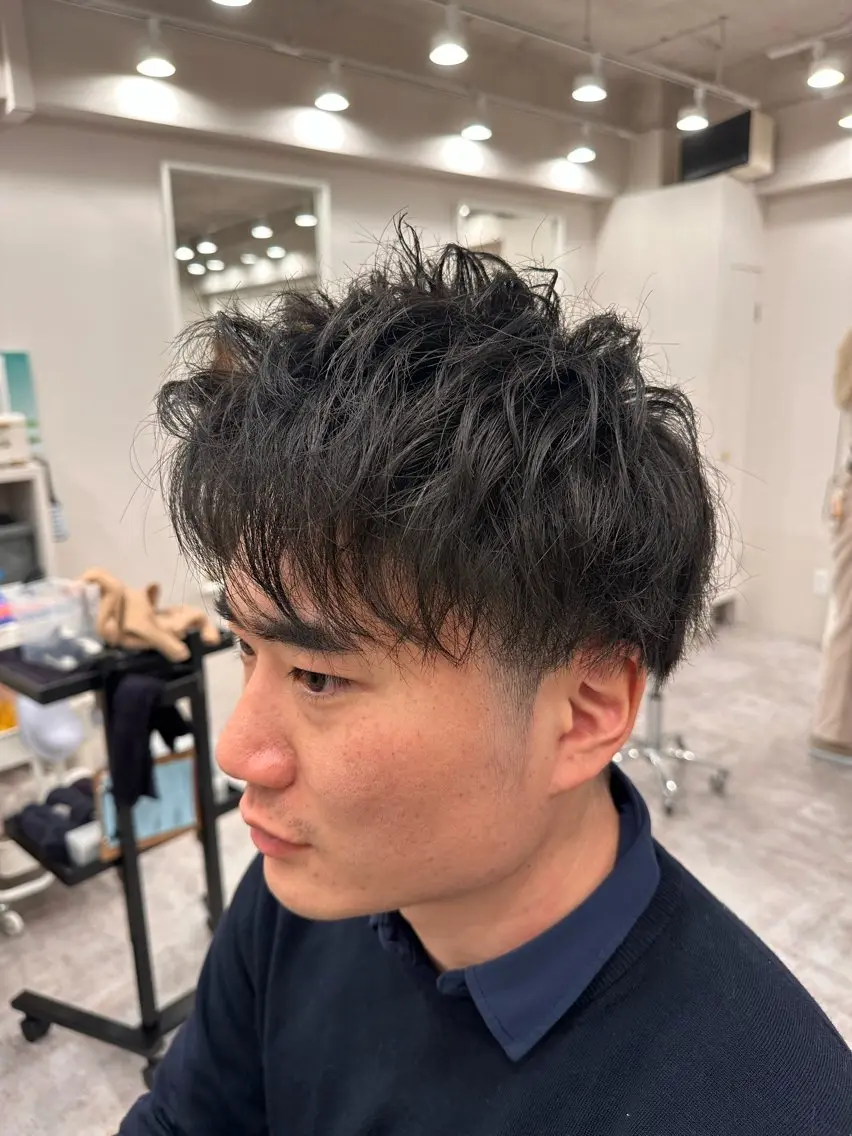 ショート カット ボブ、レイヤー、 ハイトーン、古淵のヘアスタイル