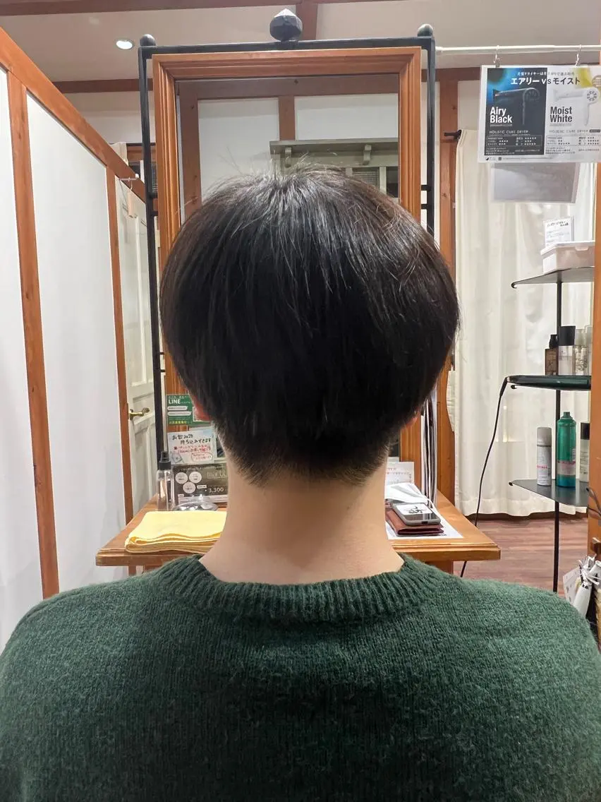 ☆メンズ限定☆【カット+ストレート】（シャンプーブロー代込み）の写真