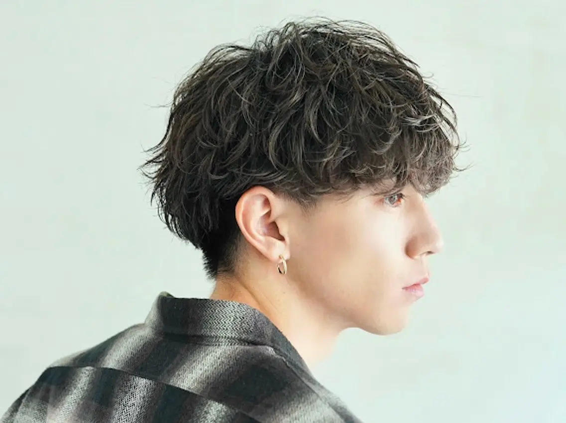パーマ メンズ レディース／メンズ パーマ特化／内山遥斗のヘアスタイル
