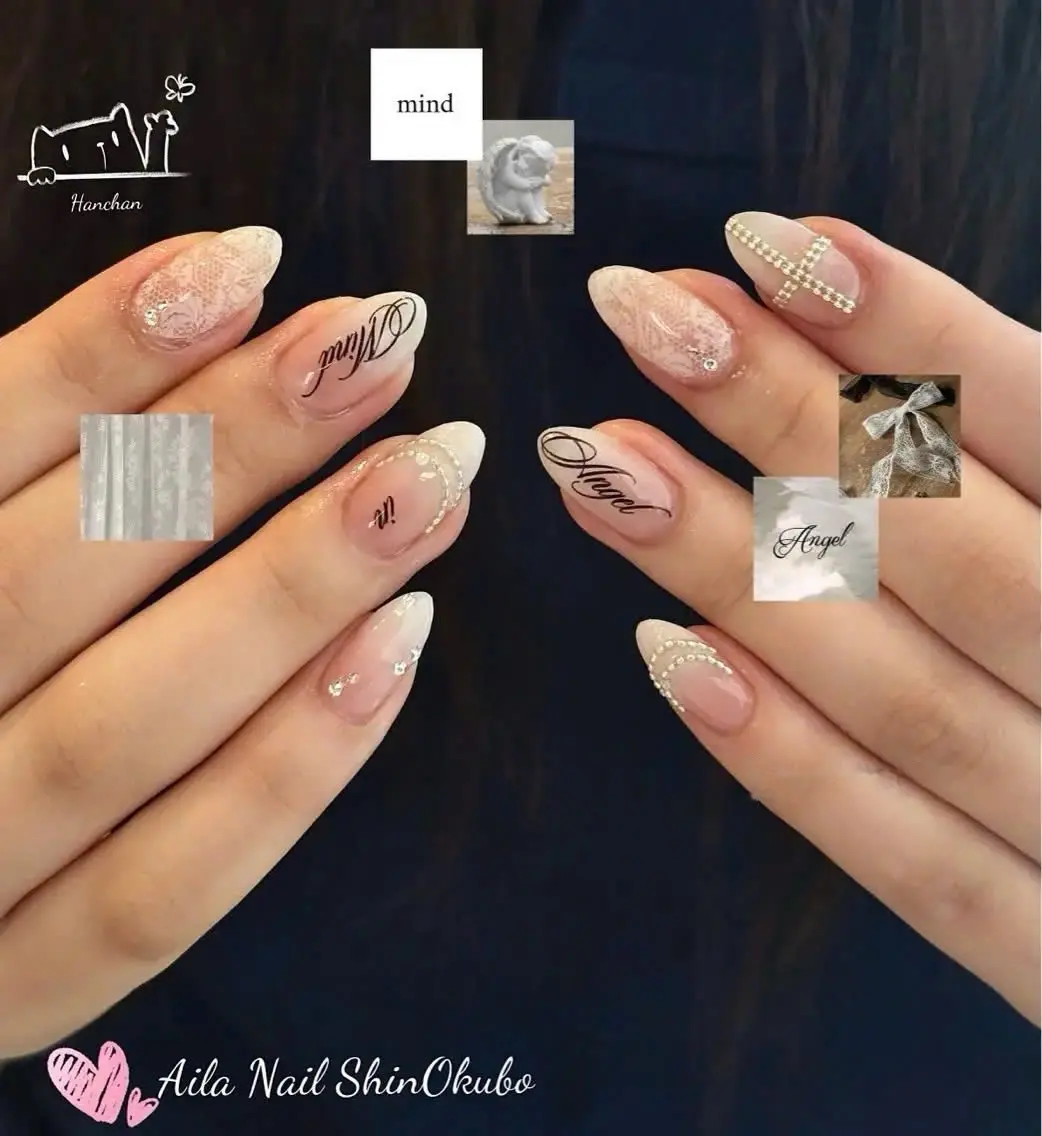 ショート 韓国風ヘア Aila Nail Shinokuboのネイルデザイン