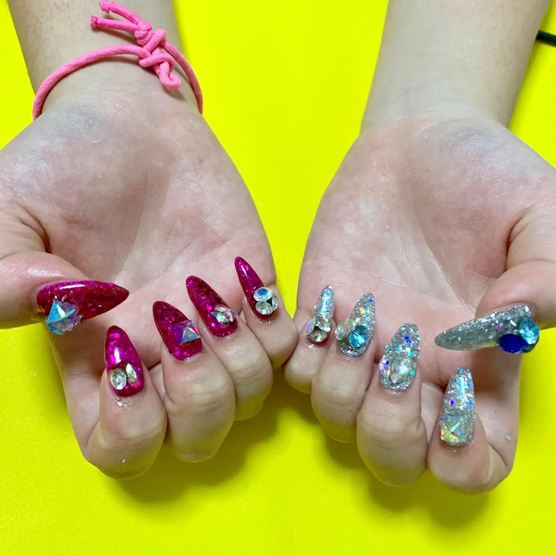 ネイル ハンドネイル 🌙🫧CHARME (RUKA)🦋🫧のネイルデザイン