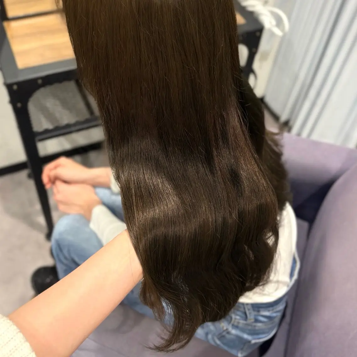 ロング カラー ヘアカラー 🌙rion/都島 /透明感カラーのヘアスタイル