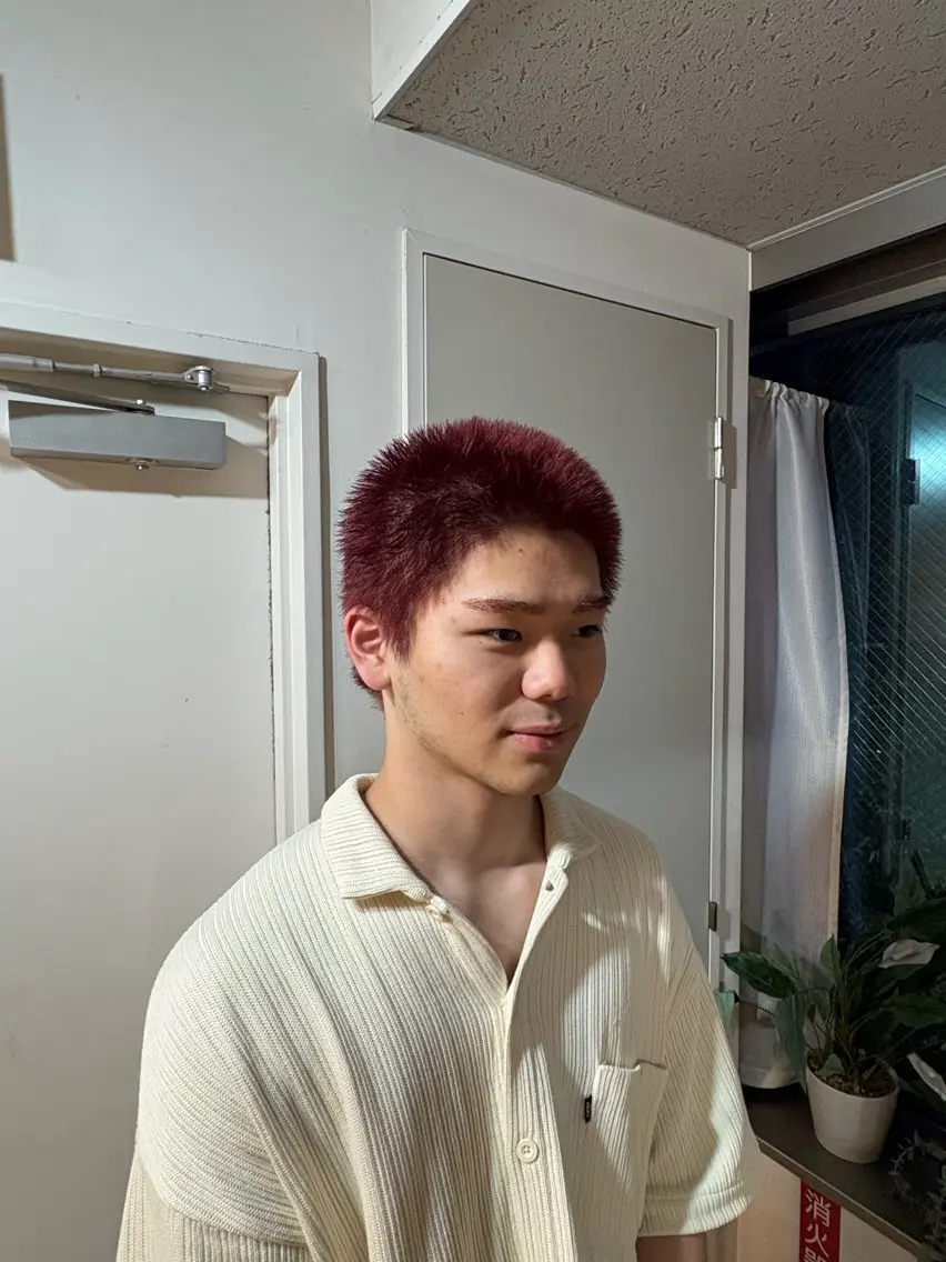 メンズ ヘアカラー 佐原 海大  新宿／表参道のヘアスタイル