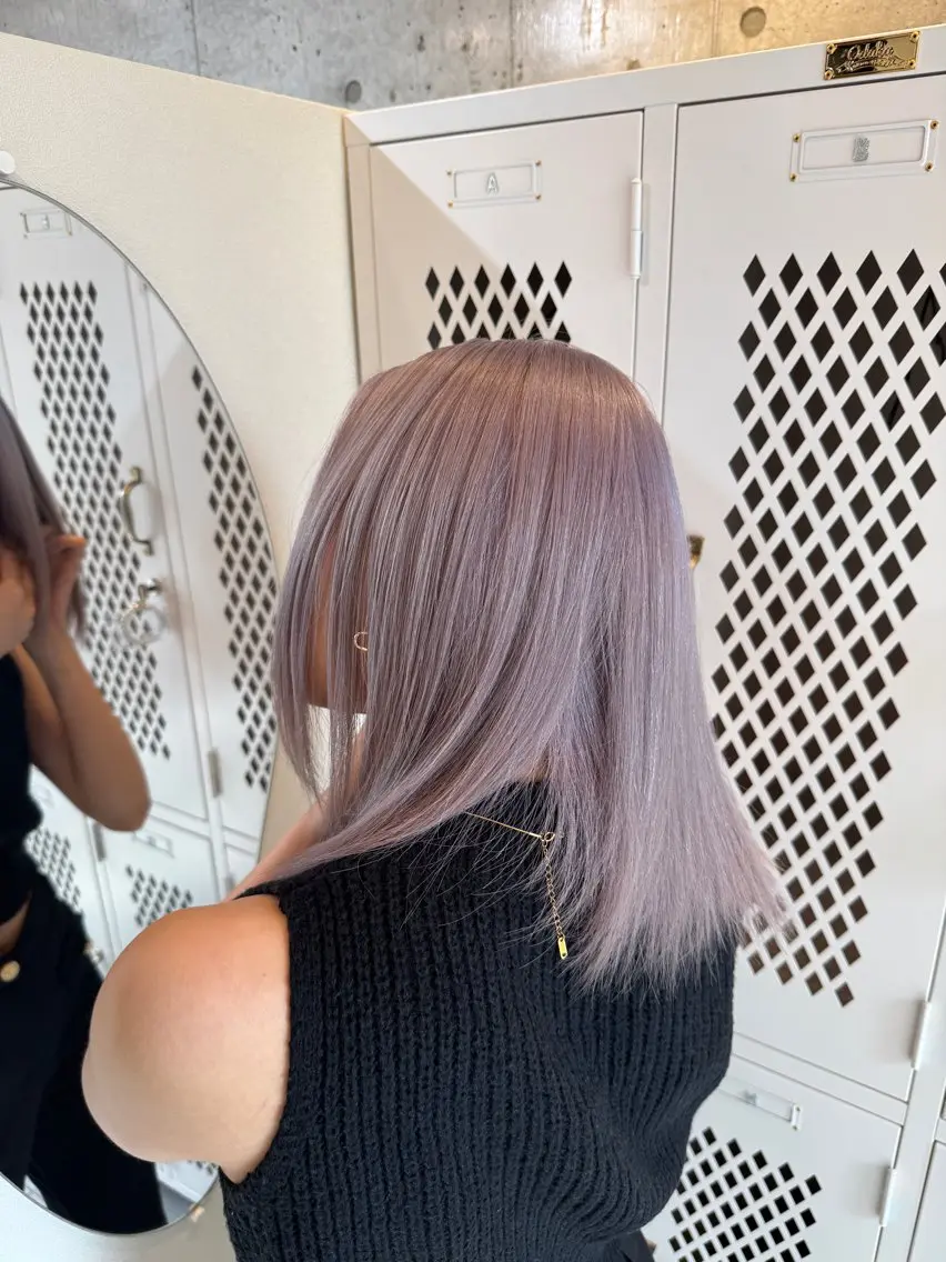 ロング カラー カット ヘアカラー トリートメント 全技術特化🥇 店長JUKIYAのヘアスタイル
