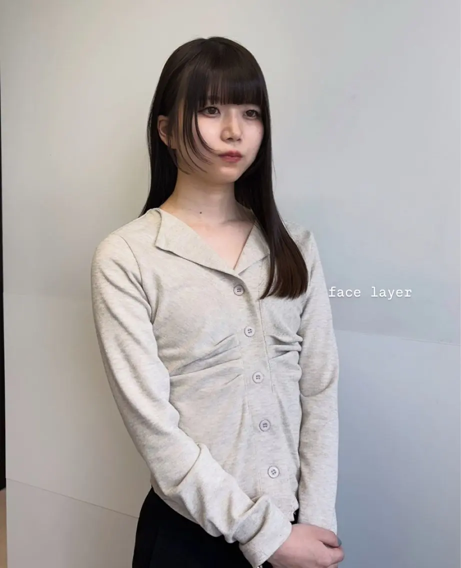 ロング カラー カット ヘアカラー マンツーマン半個室 tamuraのヘアスタイル