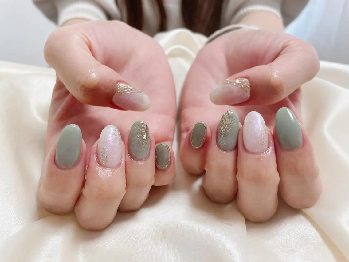 ネイル ハンドネイル kikinail 溝の口のネイルデザイン