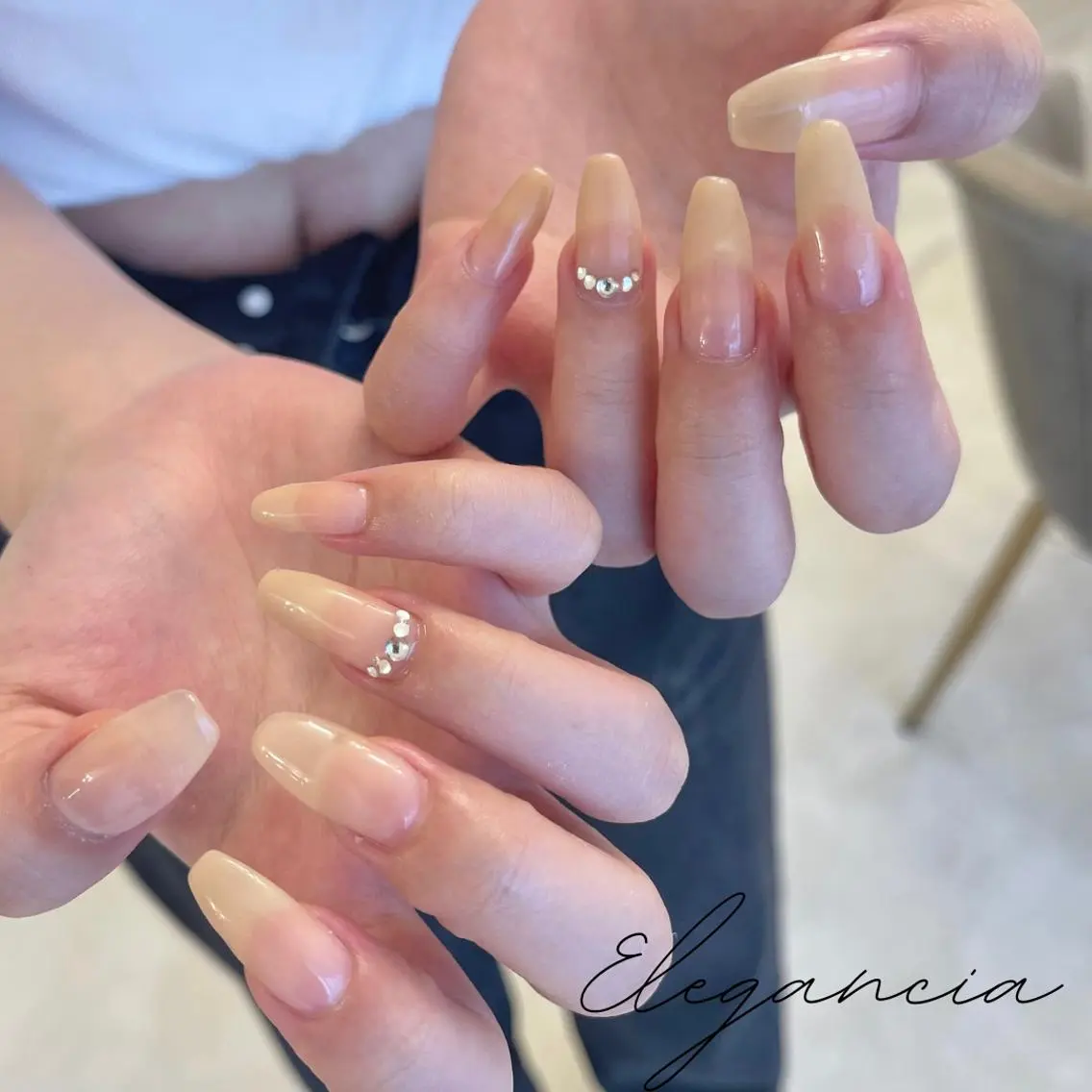 カラー ネイル Elegancia. Hiromiのネイルデザイン