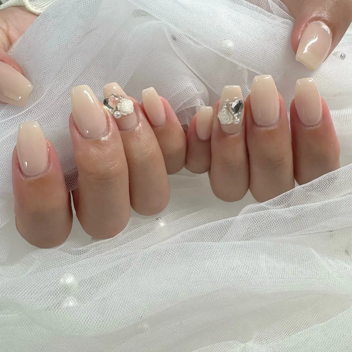 ネイル ハート 東 千夏のネイルデザイン