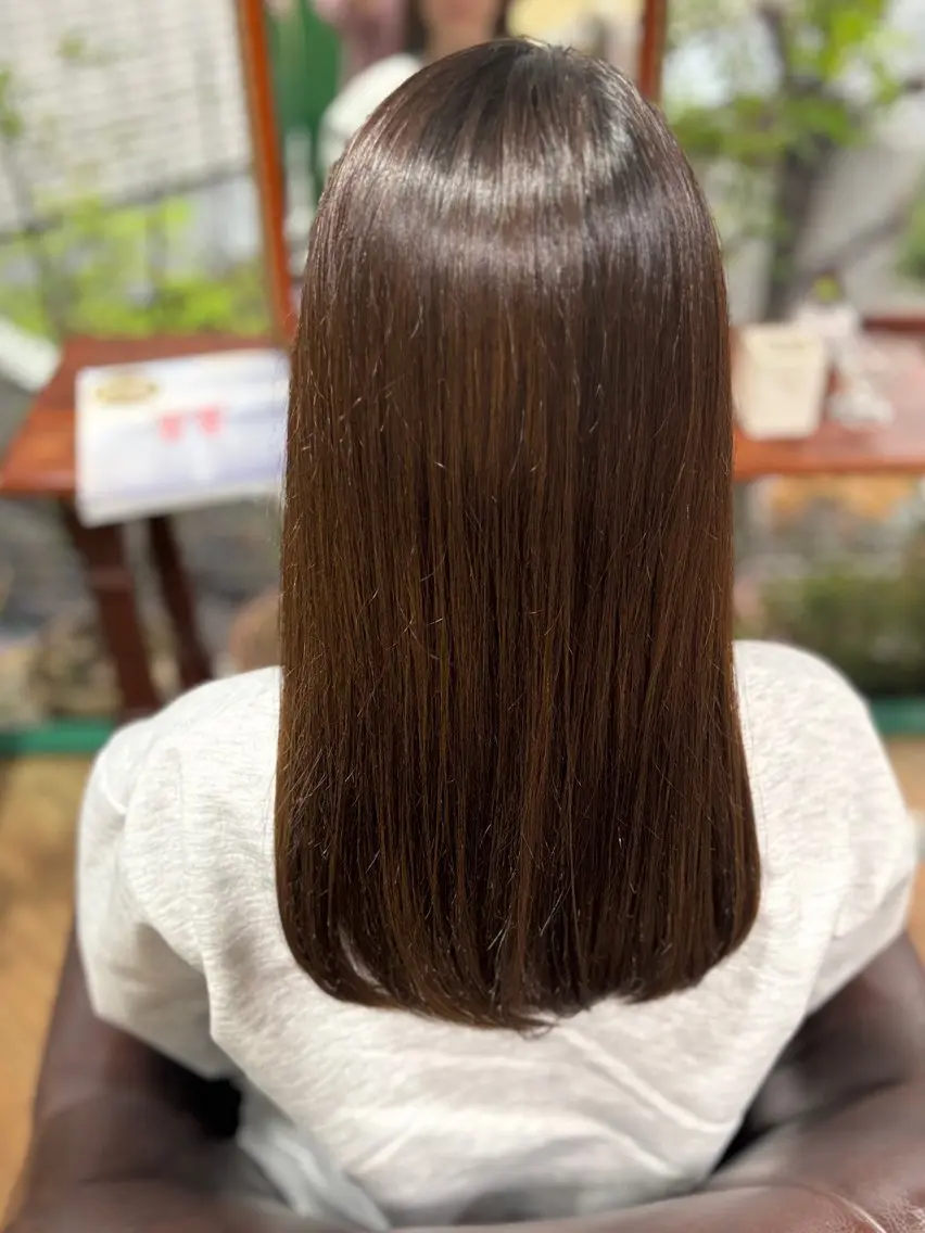 セミロング カット トリートメント . kanokoのヘアスタイル