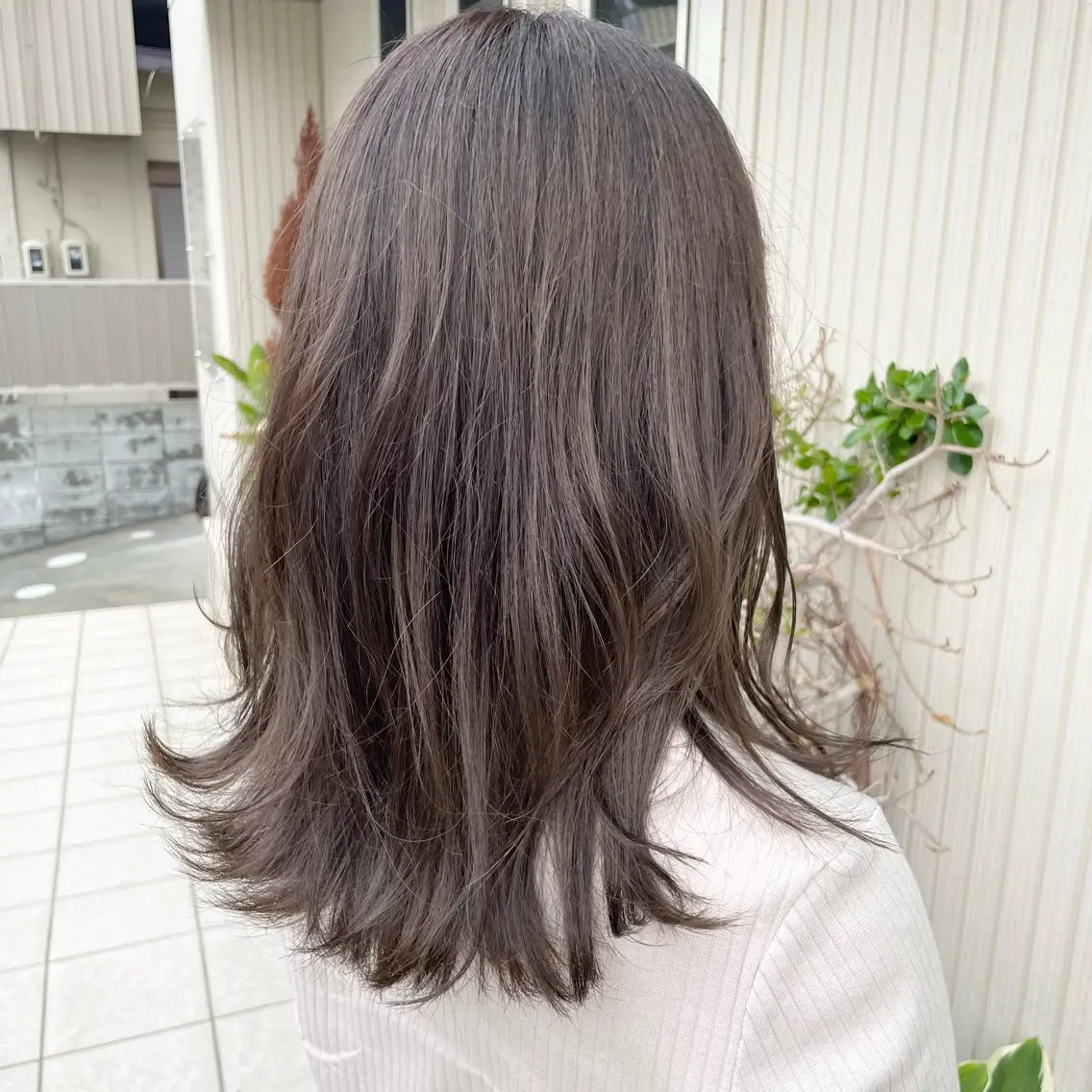 セミロング カラー ブラウンカラー 透明感カラー ヘアカラー 大谷若葉/ ヘアーレクスアリーのヘアスタイル