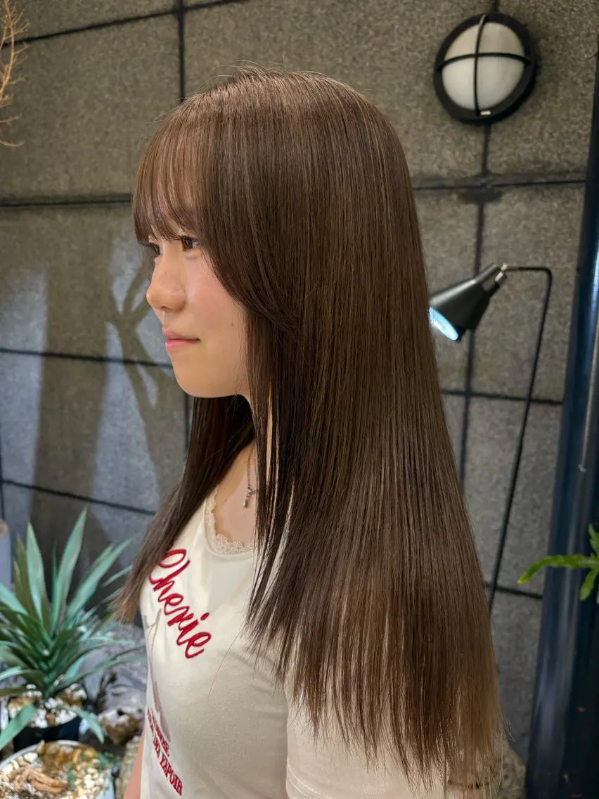 セミロング カラー 似合わせカラー/ RENのヘアスタイル
