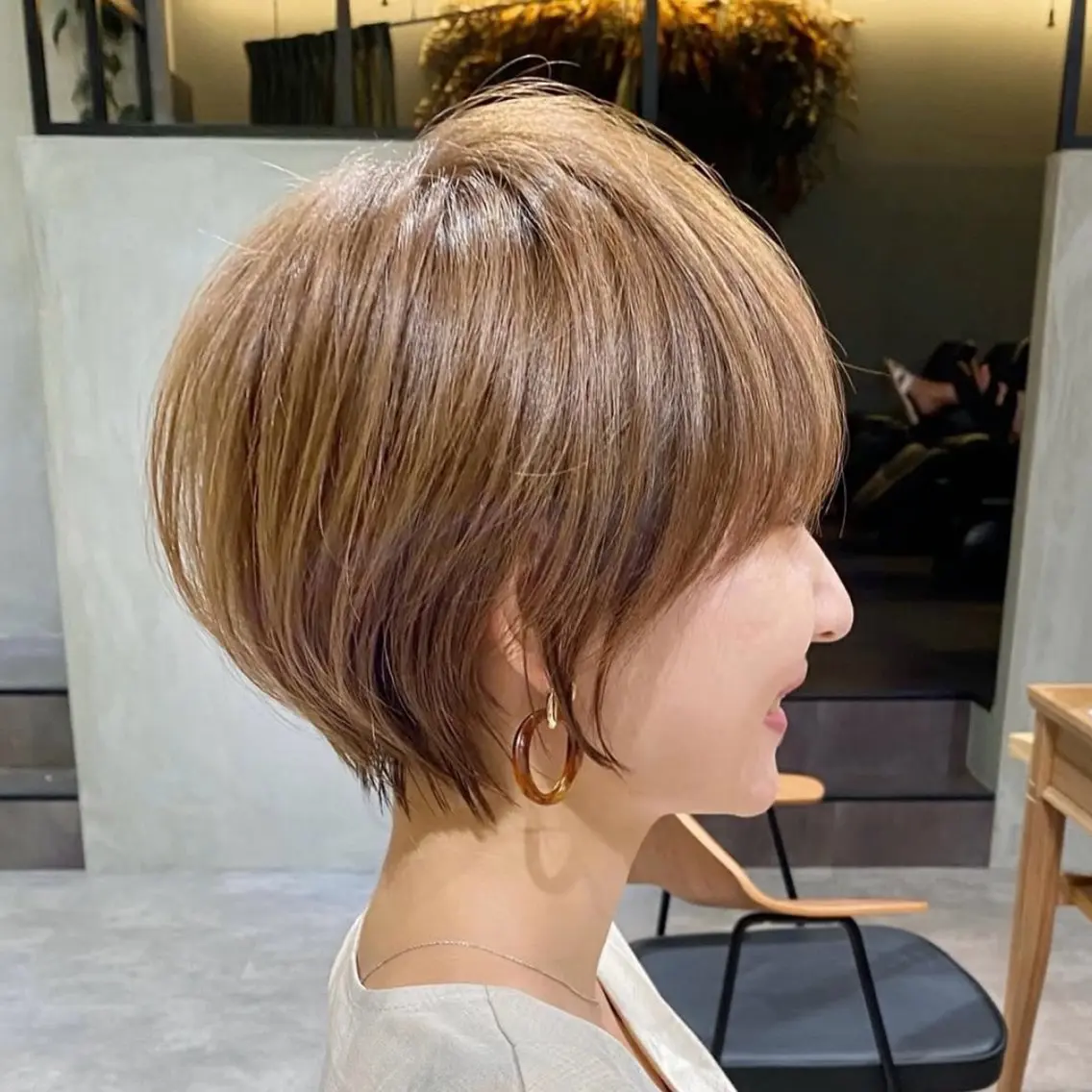 ショート カラー 似合わせカット ショートヘア 豊中/ショート特化/ 似合わせ/たかいのヘアスタイル
