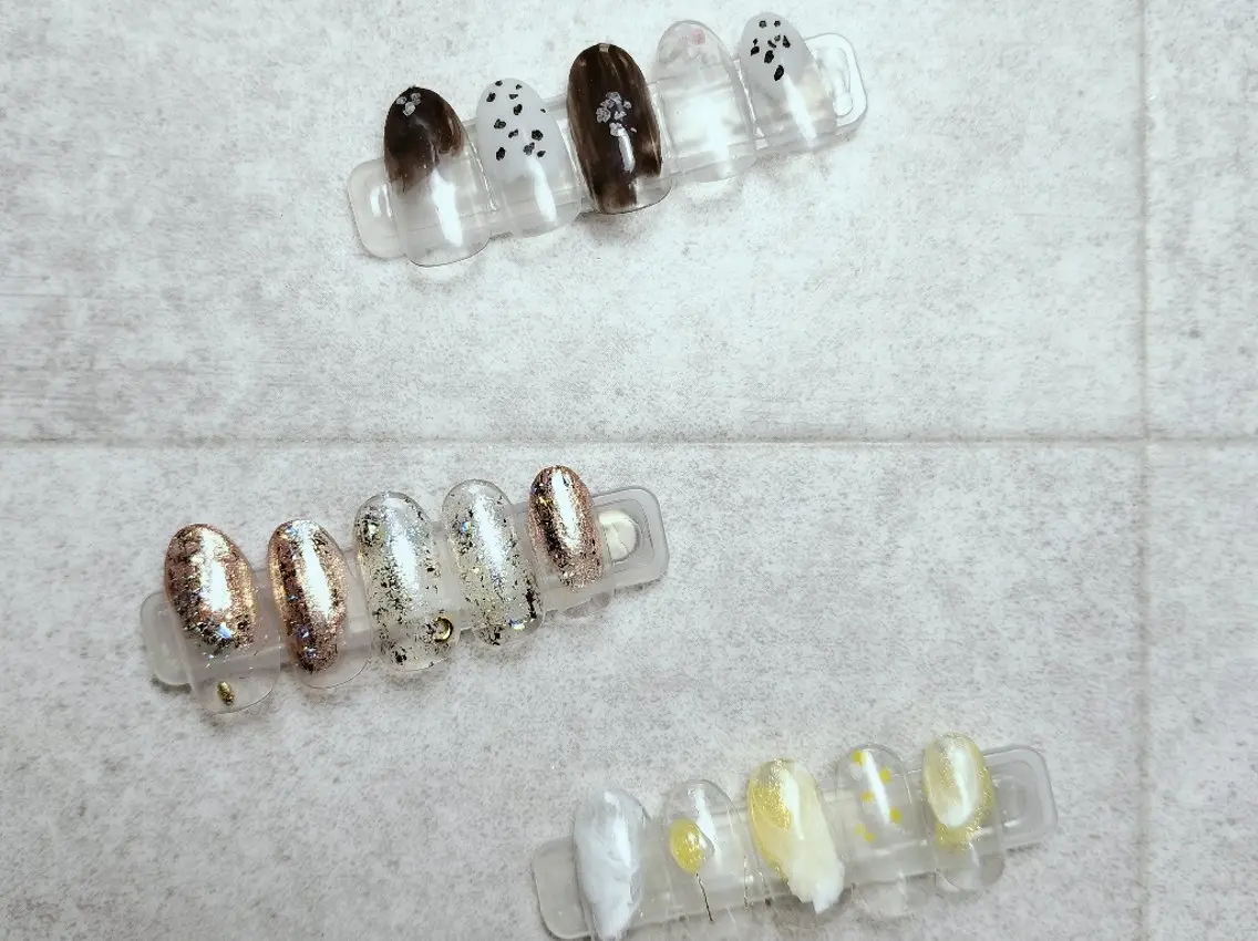 ネイル ニュアンスネイル ハンドネイル nail&Care salon　MAGUのネイルデザイン