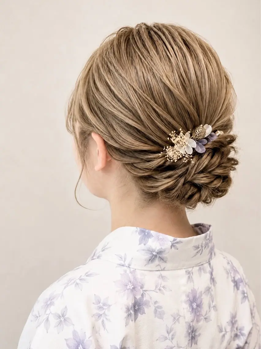 ミディアム ヘアセット MYRTLE TSUNODAのヘアスタイル