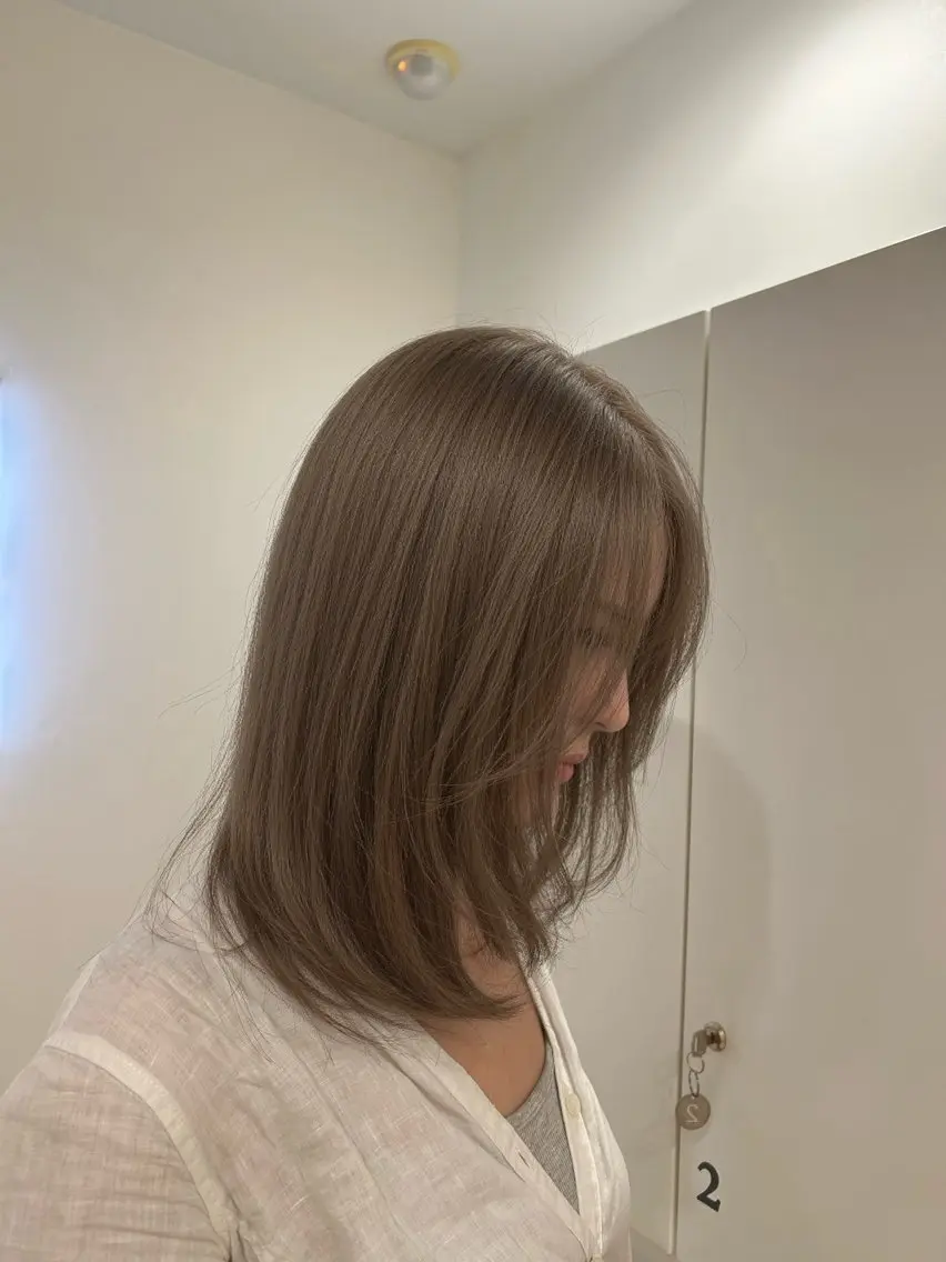 カラー 透明感カラー ハイトーンカラー ヘアカラー トリートメント Rio /ハイトーン /透明感カラーのヘアスタイル