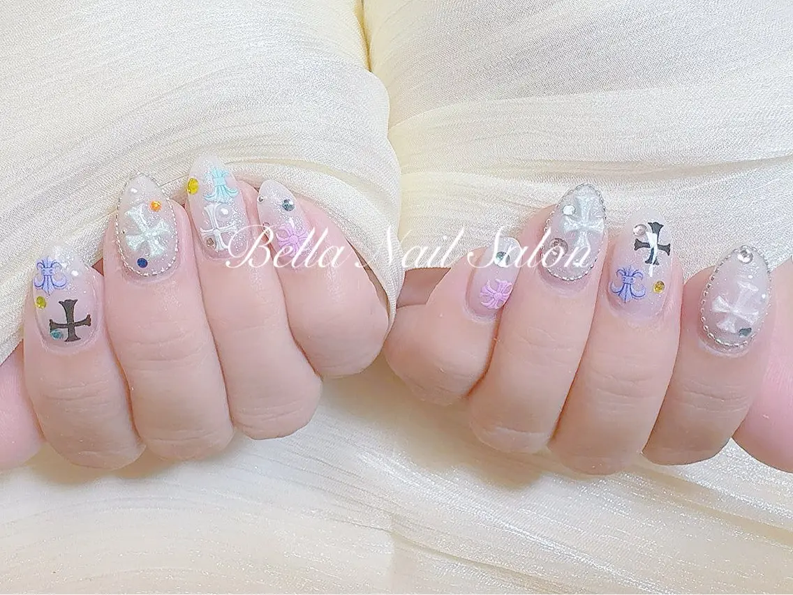 ネイル ハンドネイル Bella Nail Salonパラジェルのネイルデザイン