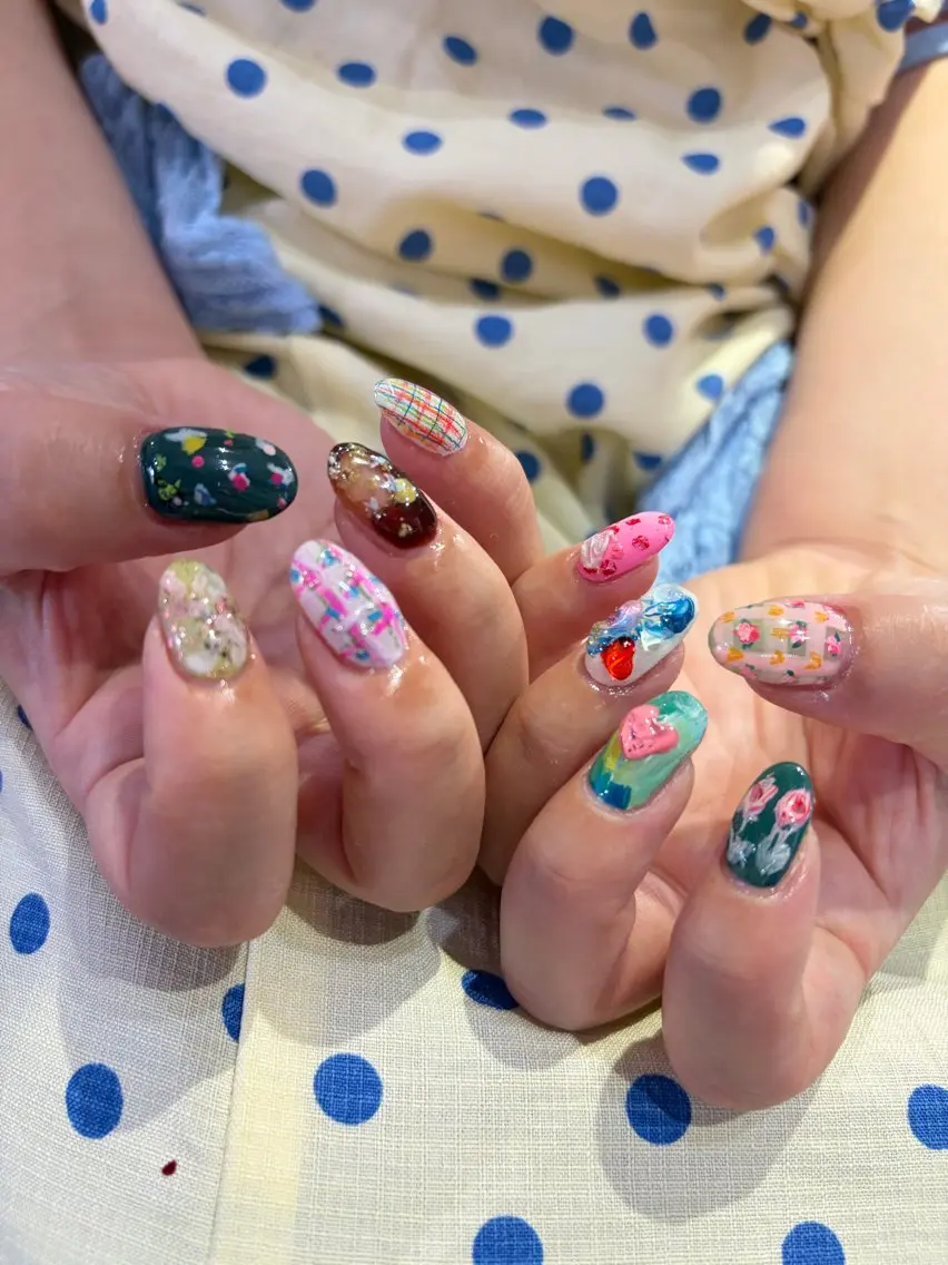 ネイル ハンドネイル フットネイル Kei★ 個性派ネイルのネイルデザイン