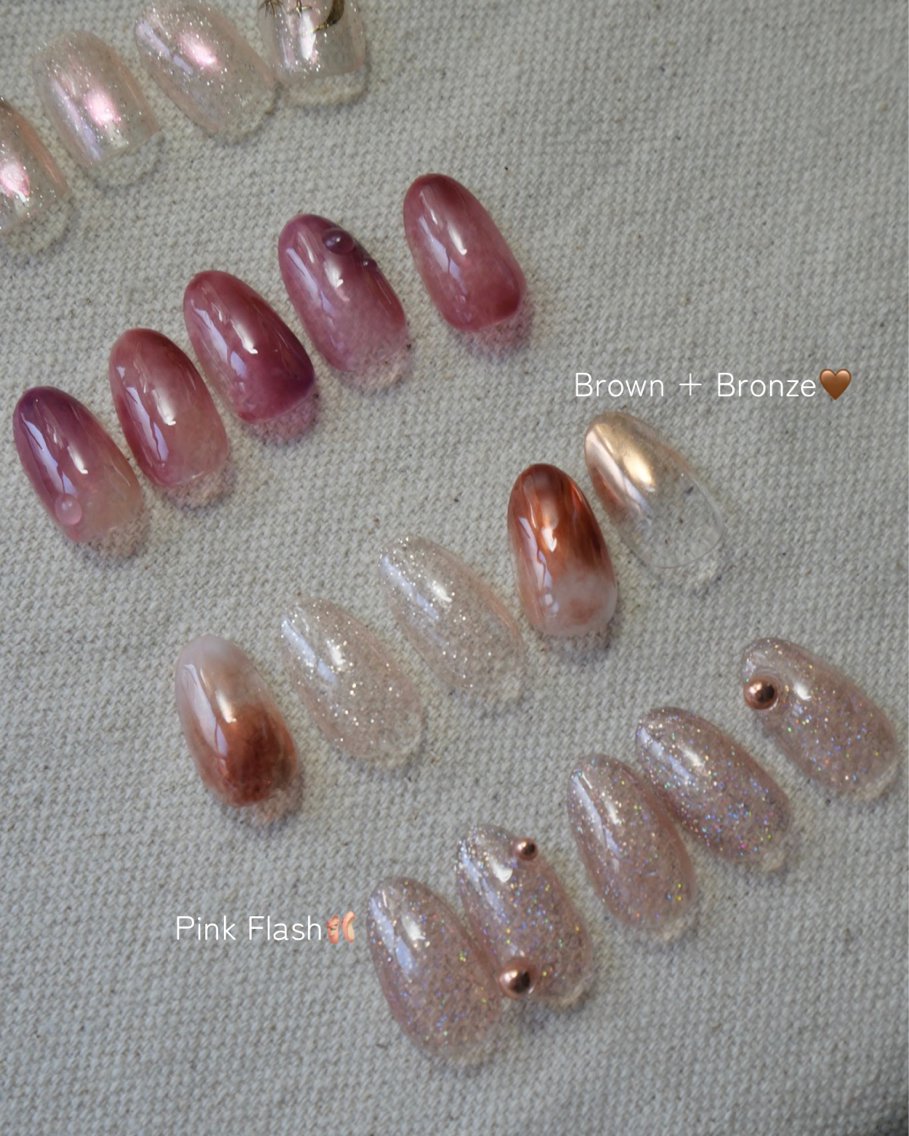 ネイル キラキラネイル Yoonseul nail　いくみのネイルデザイン