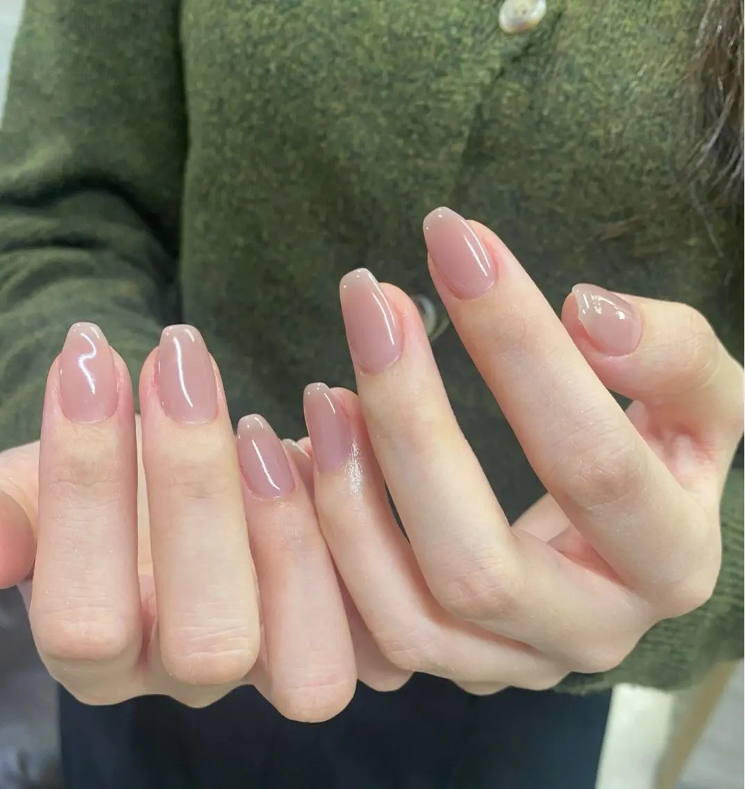 パラジェルワンカラーネイル[オフ、ケア込み]の写真