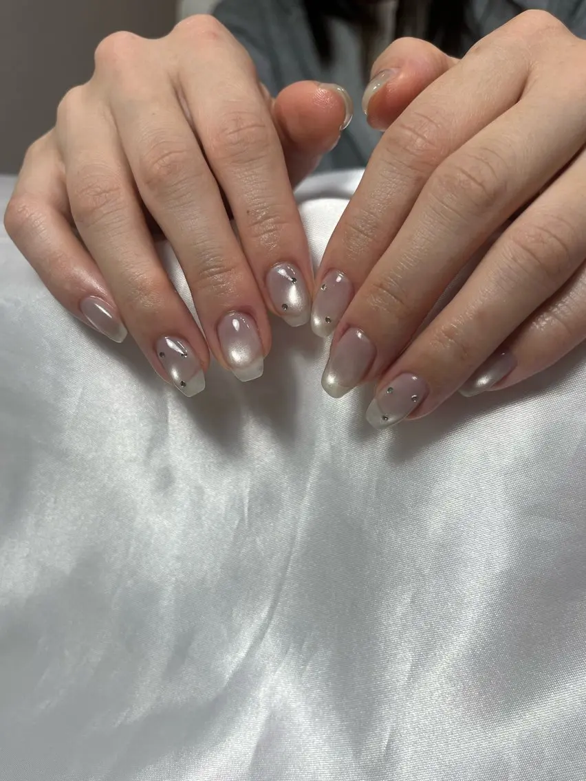 ネイル マグネットネイル ワンカラーネイル U_Nail シンプル専門店のネイルデザイン