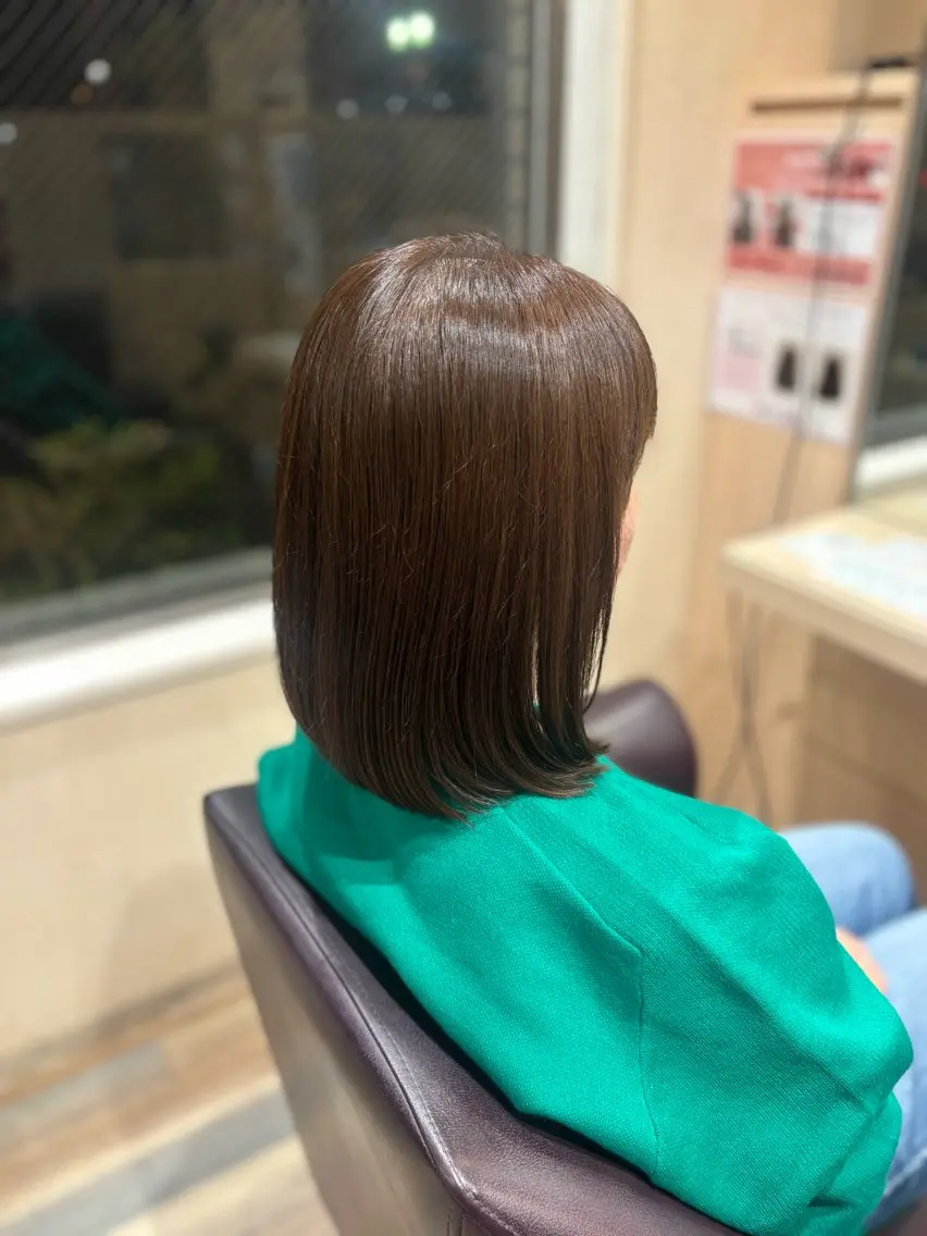 ミディアム 下澤 天音のヘアスタイル