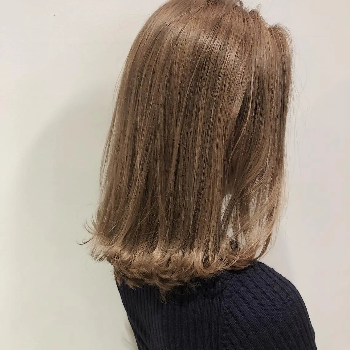 ミディアム カラー 心斎橋 美髪職人　近江のヘアスタイル