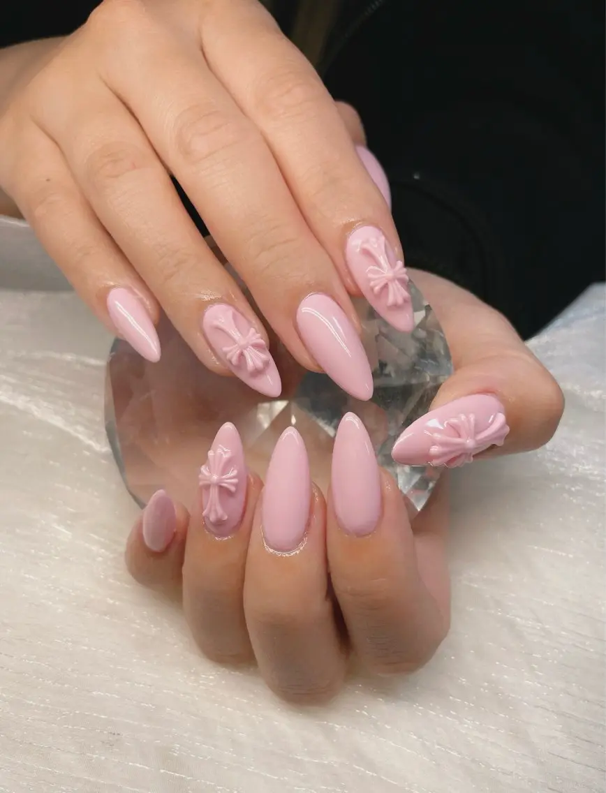 ネイル アートネイル オーロラネイル チークネイル 長さ出し フットネイル Chan nailsのネイルデザイン