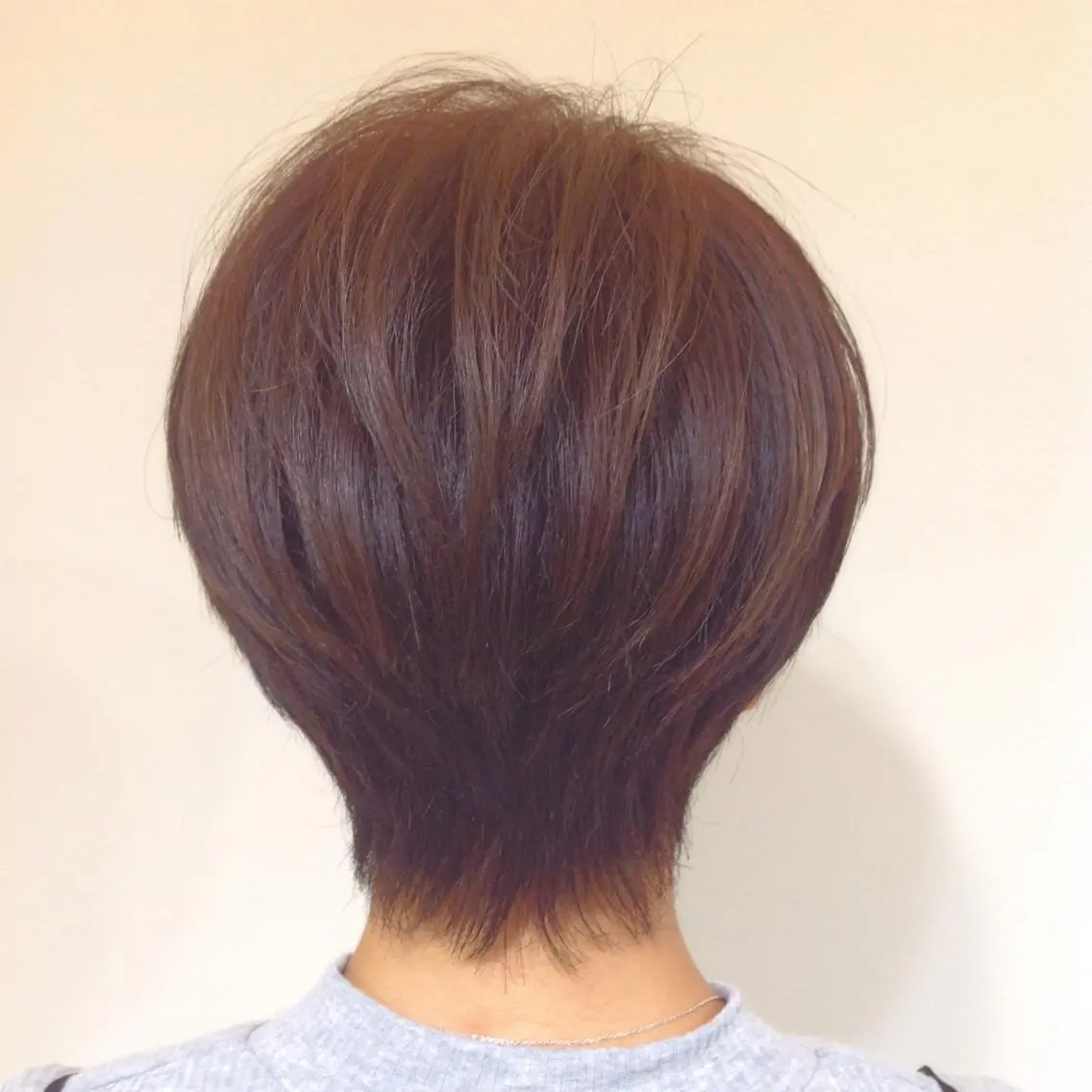 ショート くびれヘア ショートヘア 山田 真知子のヘアスタイル