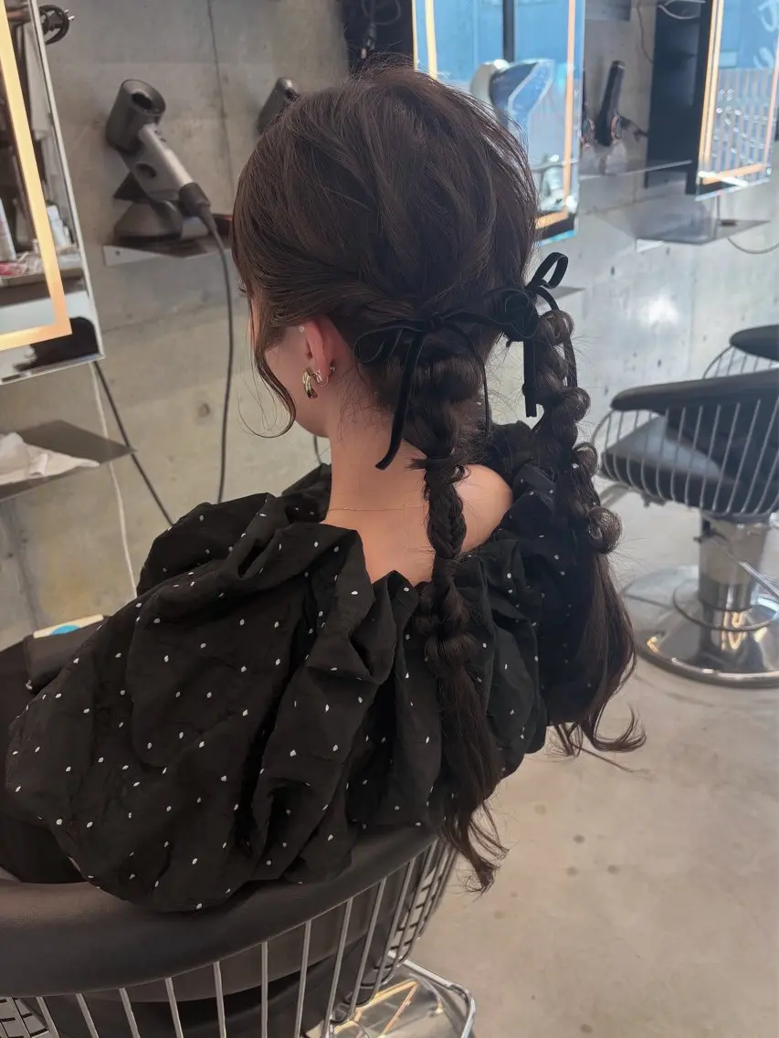 hair set 🎀❤︎ お呼ばれset / live set / ふわふわset /tight set🪽の写真