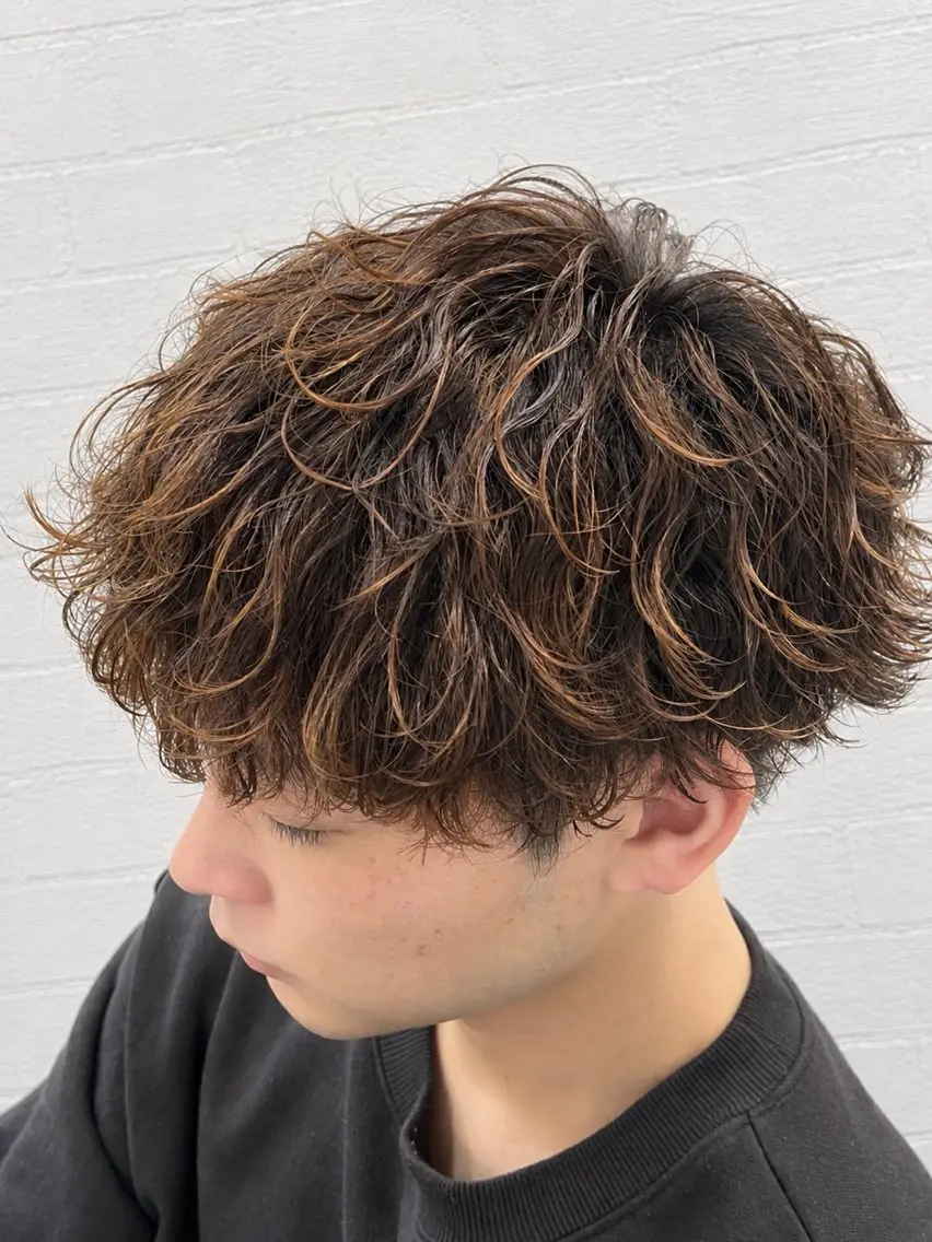 パーマ カット パーマ 井上椋介 【Recharme】のヘアスタイル