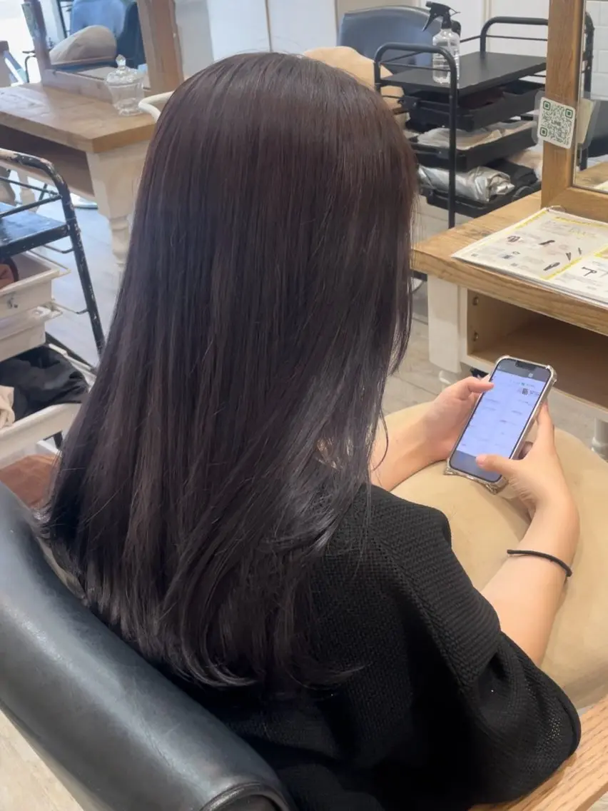 ロング ヘアカラー ROMEO京橋 タナカユアンのヘアスタイル