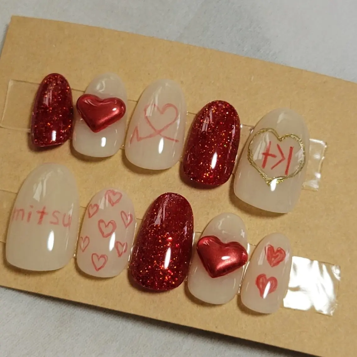 ネイル ネイルチップ ネイルサロンほっこり kanaのネイルデザイン