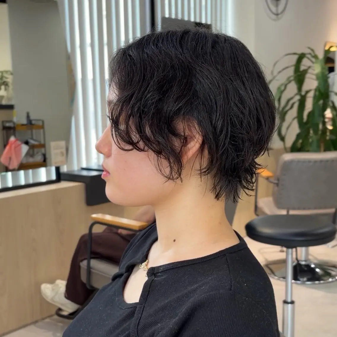 ショート くせ毛 縮毛矯正 SNSモニター募集！ くせ毛特化/大村のヘアスタイル
