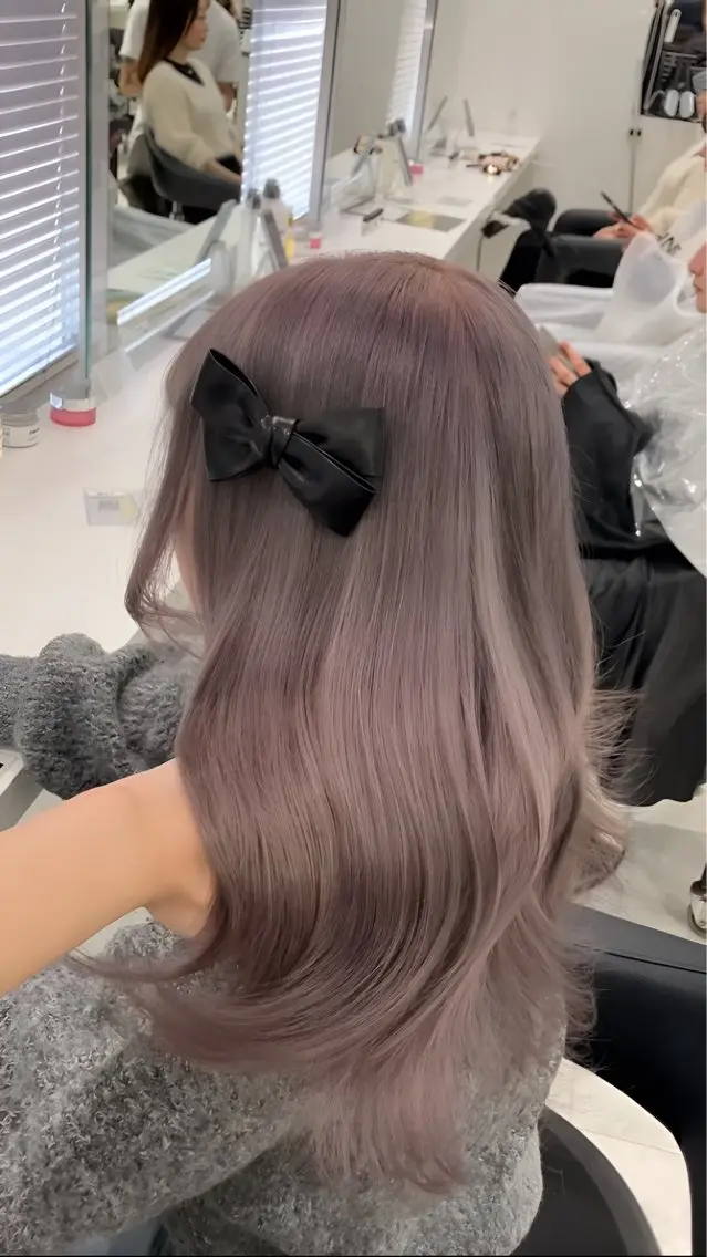 ロング カラー ヘアアレンジ カット ヘアカラー 💓色落ちまで綺麗な 垢抜けカラー💓のヘアスタイル