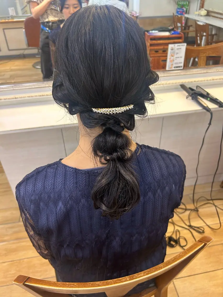 ミディアム 韓国ヘアー🇰🇷 MIWAのヘアスタイル