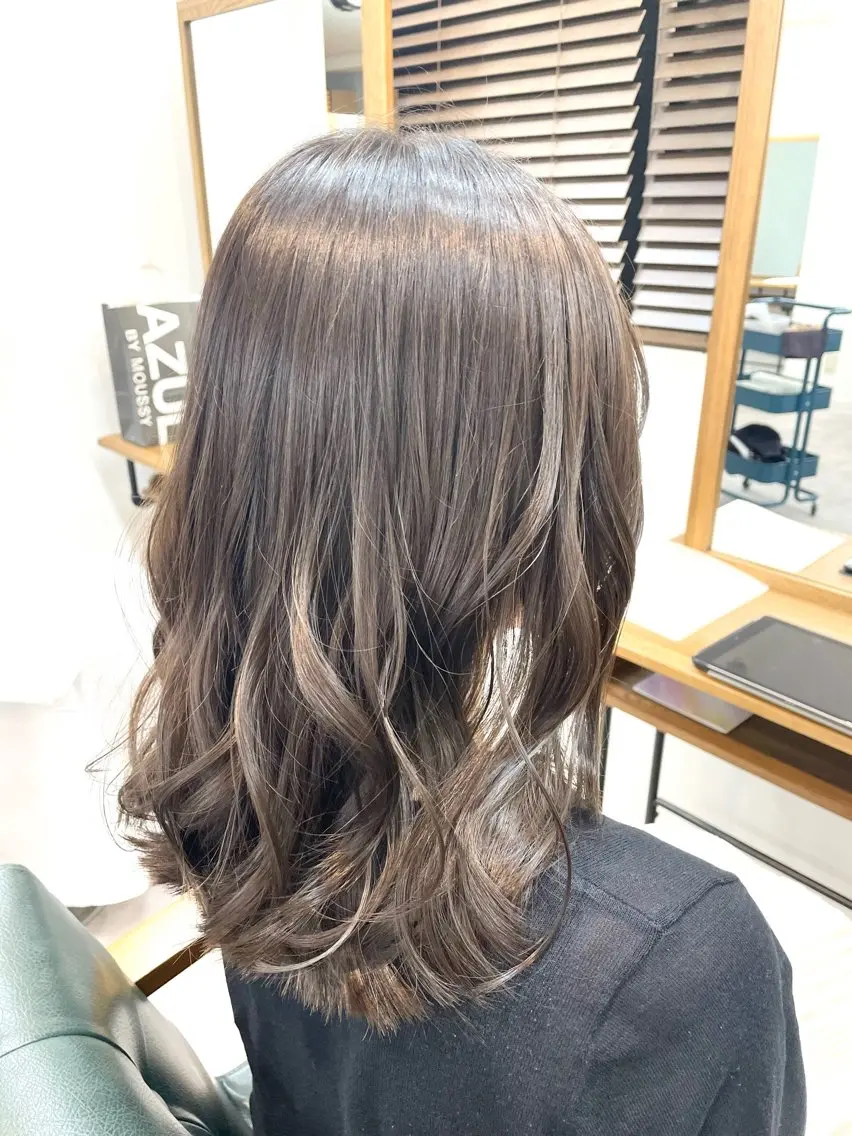 ミディアム W/LIBERTY 🌸鶴岡優のヘアスタイル