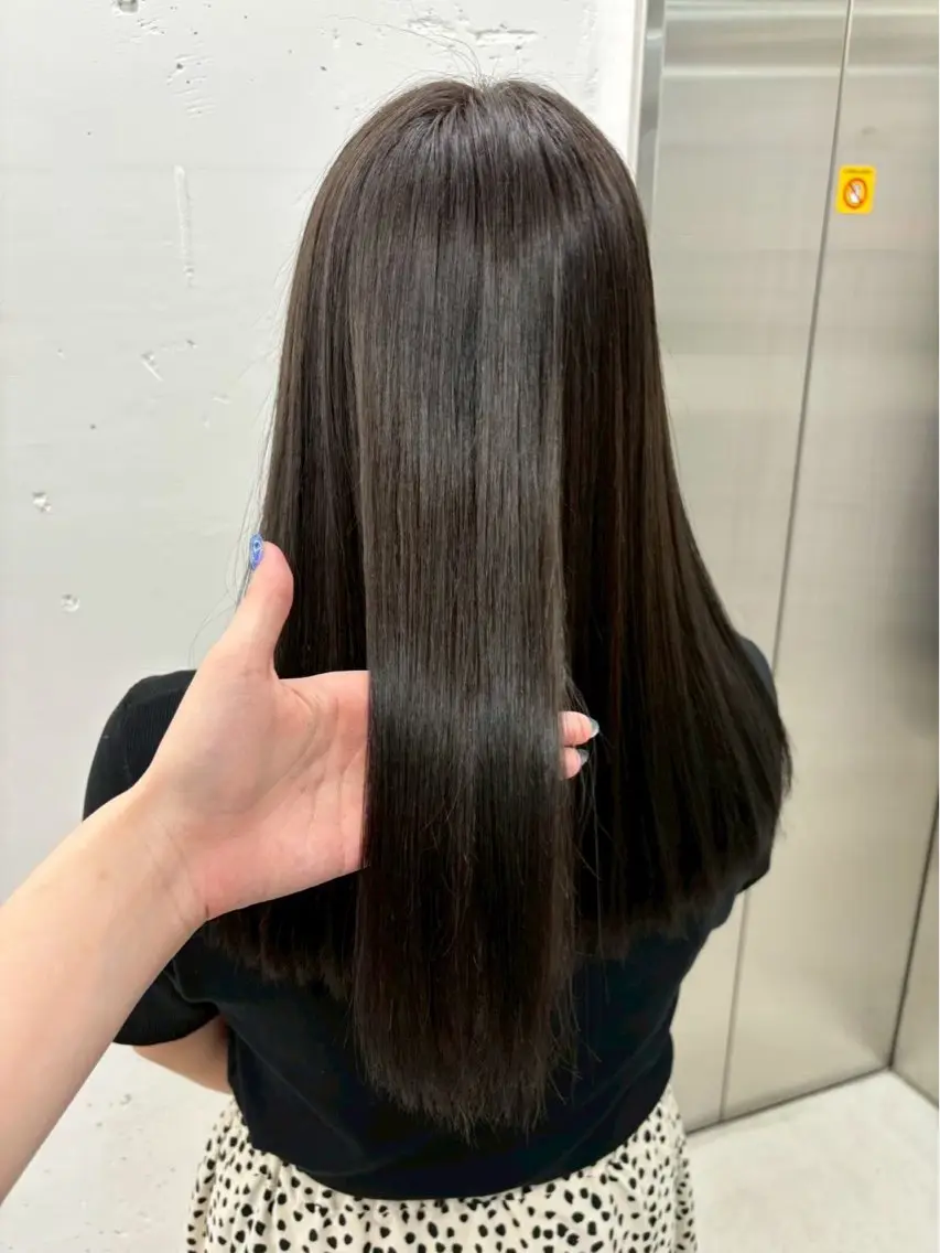 [minimo限定]🩶ブリーチなしダブルカラー＋艶カラー🩶の写真