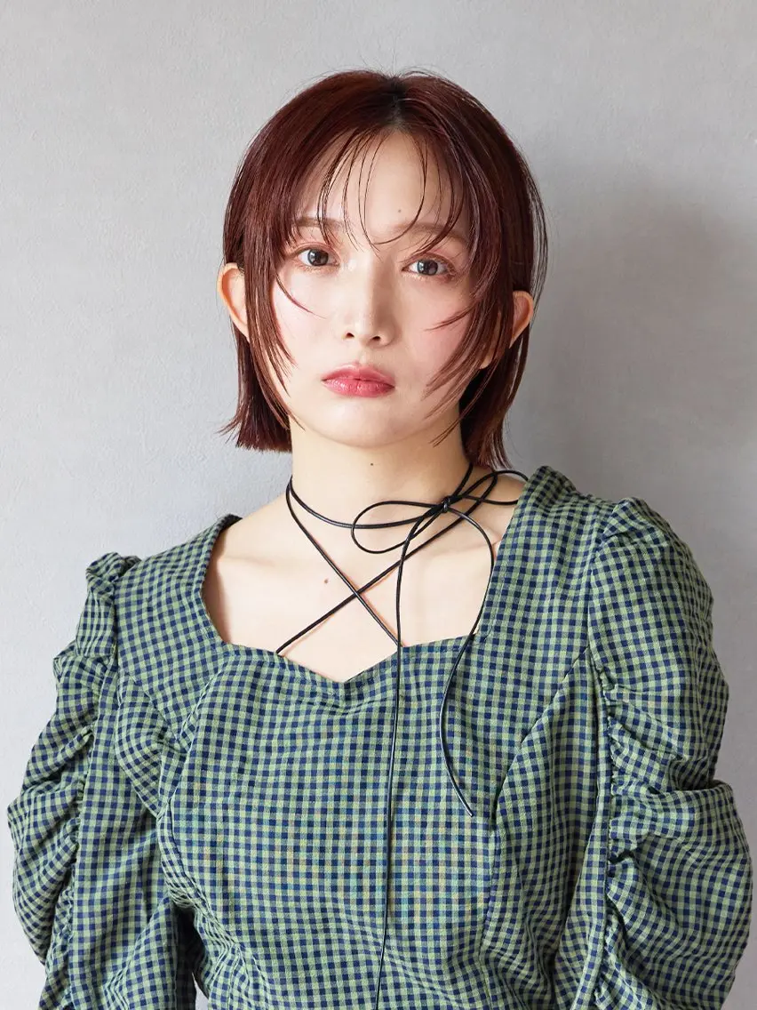 韓国風カット➕モイストカラーの写真