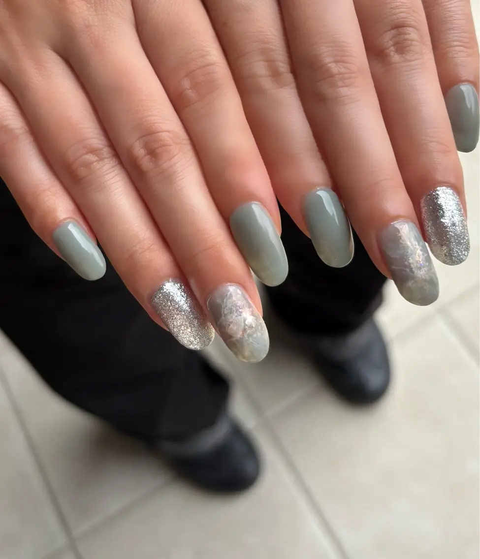 ネイル ハンドネイル belly nail 広島市𖤐˒˒のネイルデザイン