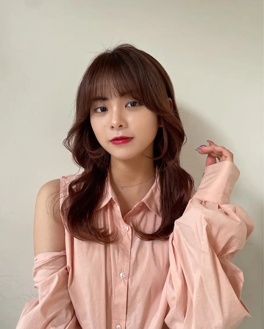 ミディアム レイヤーカット ❤️ショートカット ・顔周りカット❤️のヘアスタイル