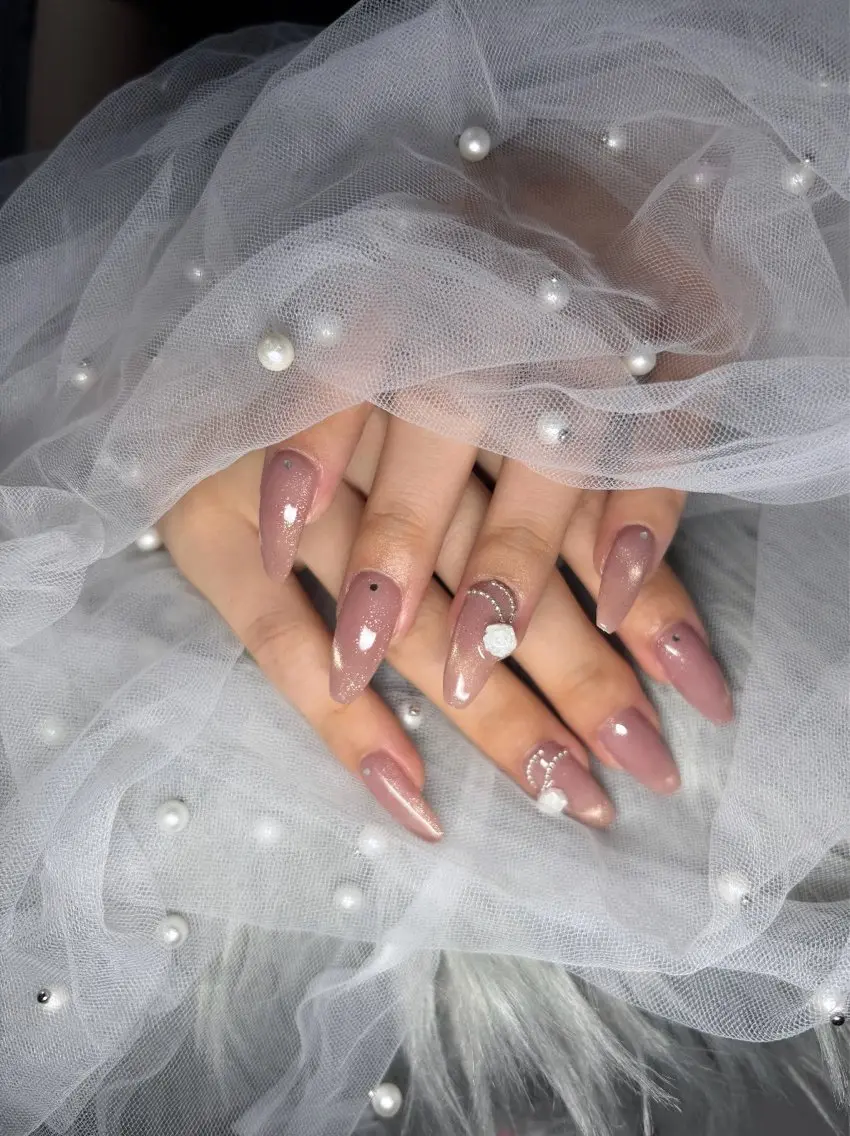 ネイル ゴールド ハンドネイル JFYnail ゆいのネイルデザイン